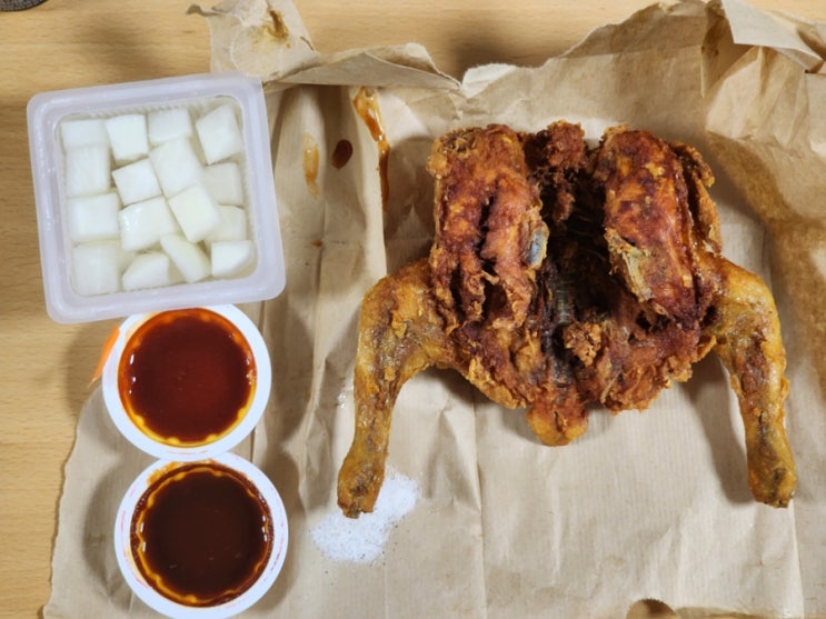  수원 파장동 가성비 좋은 옛날통닭 맛집 만나닭강정 내돈내산리뷰