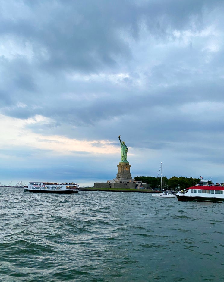 [미국 뉴욕 여행] 뉴욕 자유의 여신상 Statue of Liberty / 뉴욕 서클라인 선셋 크루즈, 뉴욕 자유의 여신상 페리 유람선 Pier16 위치 가격 소요시간 야경 의미