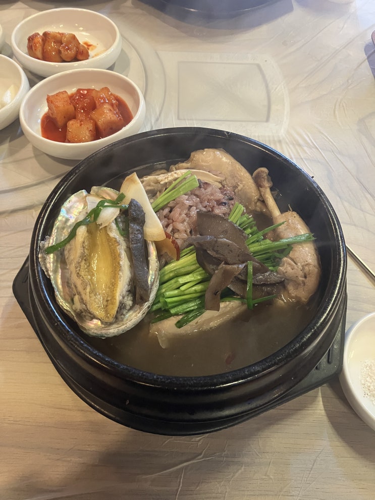 군자역 맛집 기와집 능이백숙삼계탕 본점 몸보신 제대로