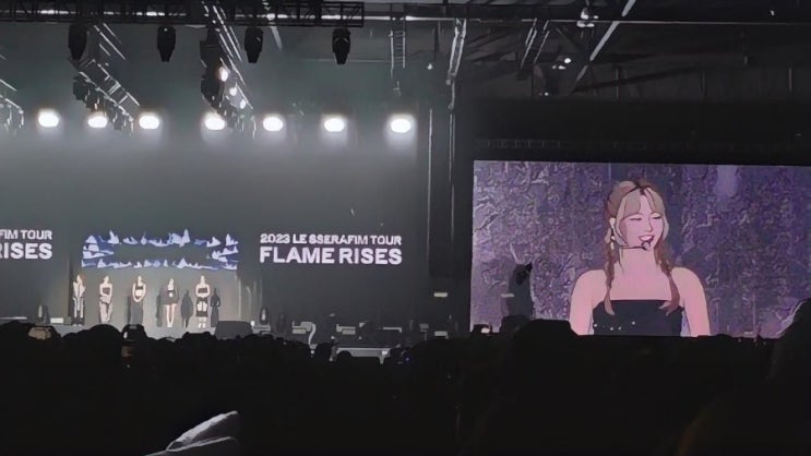  [230930] LE SSERAFIM TOUR "FLAME RISES" IN HONG KONG - ANTIFRAGILE/EVE, PHYCHE & WIFE/UNFORGIVEN