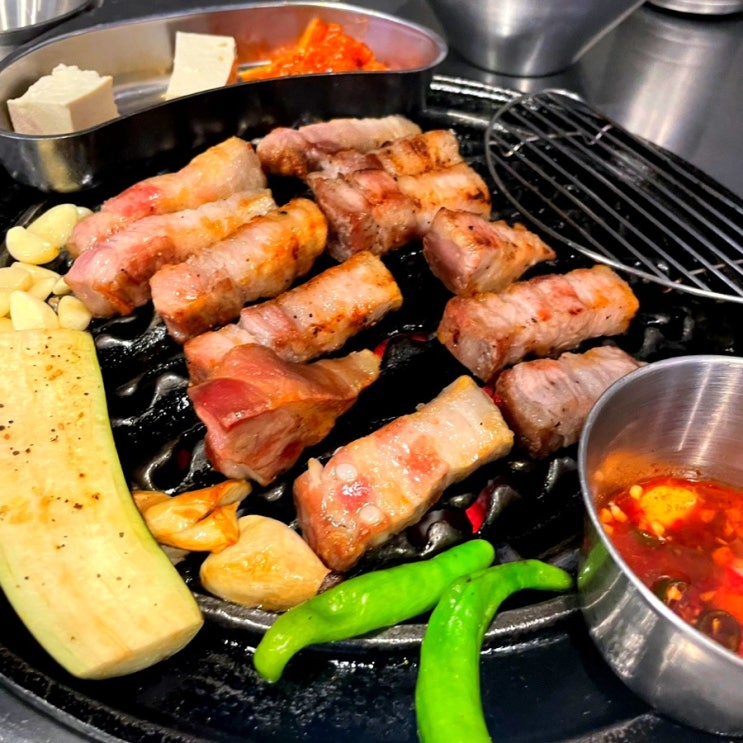  [서울숲/성수동]뚝섬역 맛집 성수맛집 서울숲삼겹살 목살맛집,눈꽃돼지::눈꽃삼겹,이베리코 갈비살