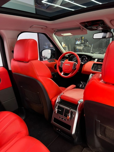 인천 계양구 / 실내커스텀 / 오렌지 / 랜드로버 / 레인지로버 스포츠