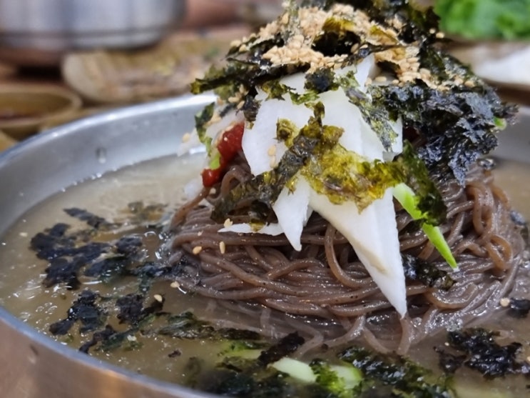 김포 풍무동 메밀물막국수와 메밀장칼국수가 맛있었던 강릉해변메밀막국수