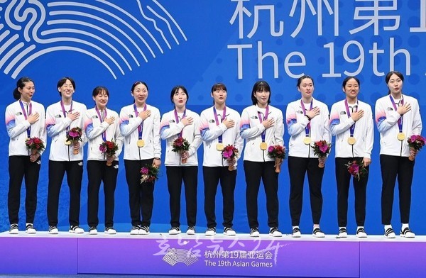  화순의 딸 정나은(화순군청)선수 2022 항저우 아시안게임 금메달 입상