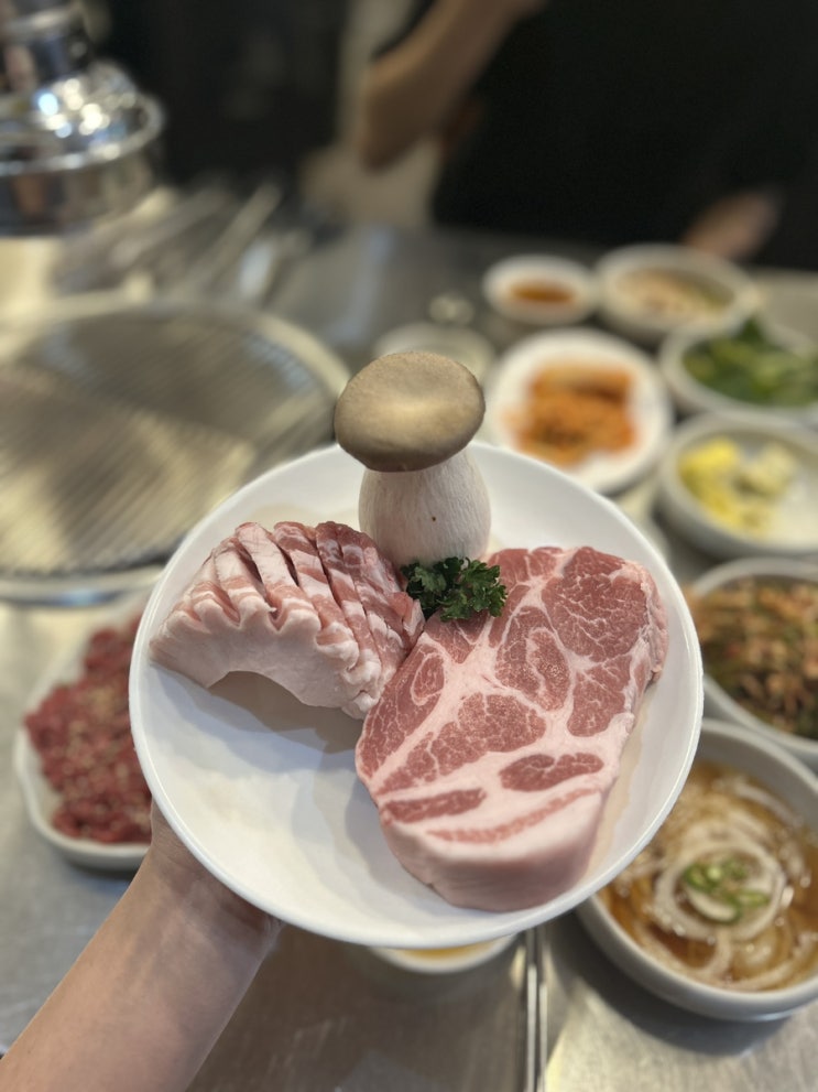  부산 수영 오리 돼지 고기집 맛집, 백수농원
