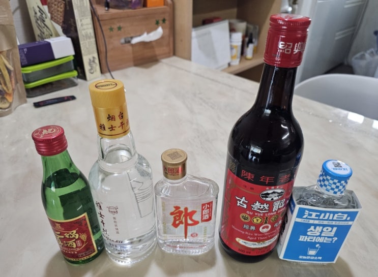  이마트서 백주 구입 - 이과두주,소흥주,연태고량,아사간열 등 그리고 위스키,상그리아 LA TITA