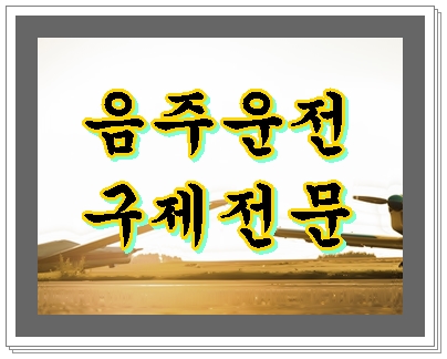  대전 음주운전 행정사 구제를 위해 꼼꼼히 살펴야 할 사항은