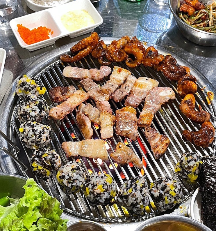 [김해/장유]다양한 음식을 먹을수 있는 고기집 _ 모영호의연탄집 장유본점