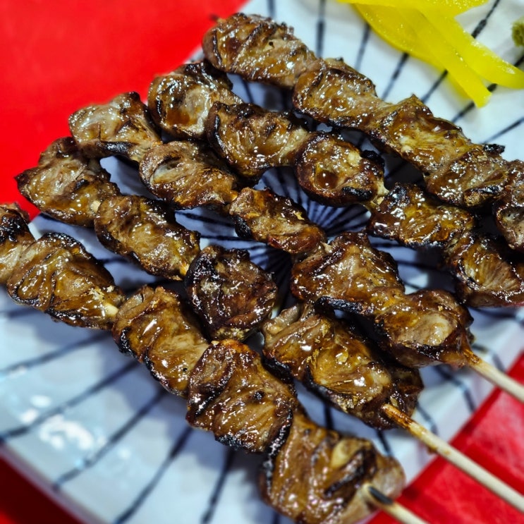  마포 술집 투다리 꼬치 맛집 야외 테이블에서 즐기기