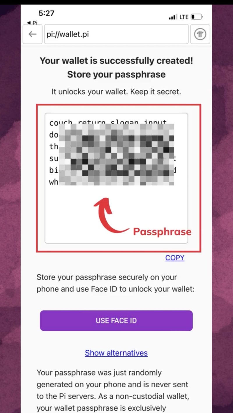 파이코인 파이지갑 비밀구절 관리 잘하는 방법 : 네이버 블로그