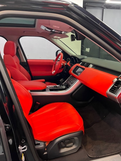 인천 계양구 / 실내커스텀 / 오렌지 / 랜드로버 / 레인지로버 스포츠