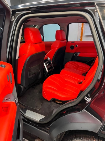 인천 계양구 / 실내커스텀 / 오렌지 / 랜드로버 / 레인지로버 스포츠