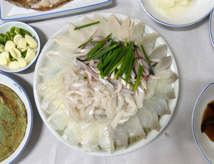  [울산 동구 전하동 맛집] 전하바다횟집 | 모듬회, 전어