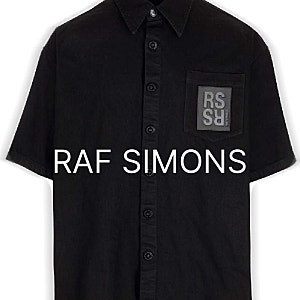 RAF SIMONS 라프시몬스 반팔 데님셔츠 리뷰 & 코디