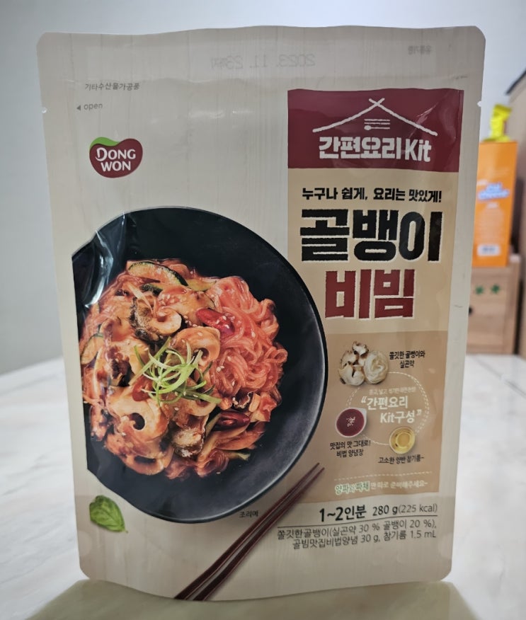  동원 골뱅이비빔 간편요리kit