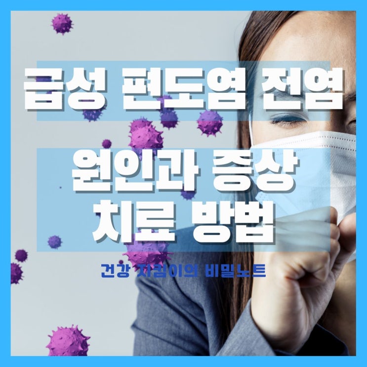  급성 편도염 원인과 증상, 치료, 전염