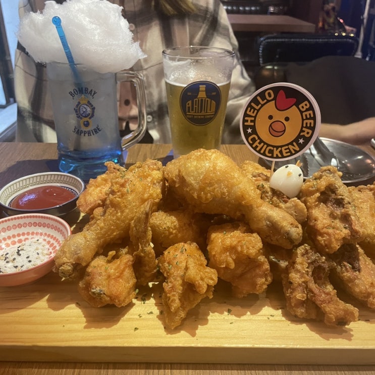  원주 축구보기 좋은 술집 단계동 맥주펍 헬로맥주 치맥