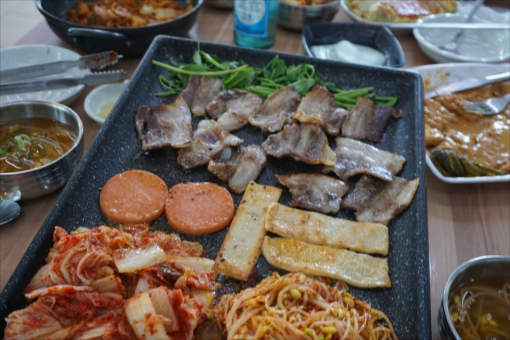  제주공항 근처 숨은 맛집"원이네 냉삼"에서 풍미 가득한 한끼!