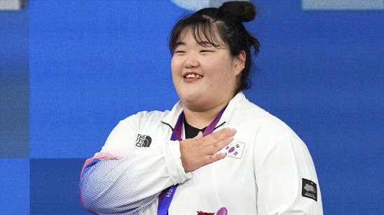 아시안게임 금메달 <b>역도</b> <b>박혜정</b>! <b>장미란</b> 세계신기록 넘을 수... 