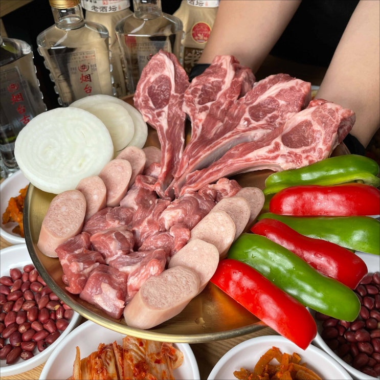  황학동맛집,양고기 무한리필의 참맛!"뉴타운 생양고기"