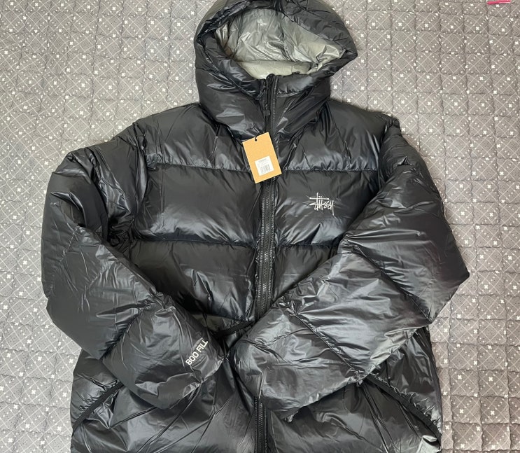  스투시 다운 파카 마이크로 립스탑 팬텀 블랙 리뷰(Stussy Down Parka Micro Ripstop Phantom Black)-115685