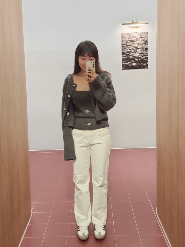  Withoutsummer Floral Cardigan  , Sleeveless 위드아웃썸머 플로럴 가디건 ,플로럴 나시 후기