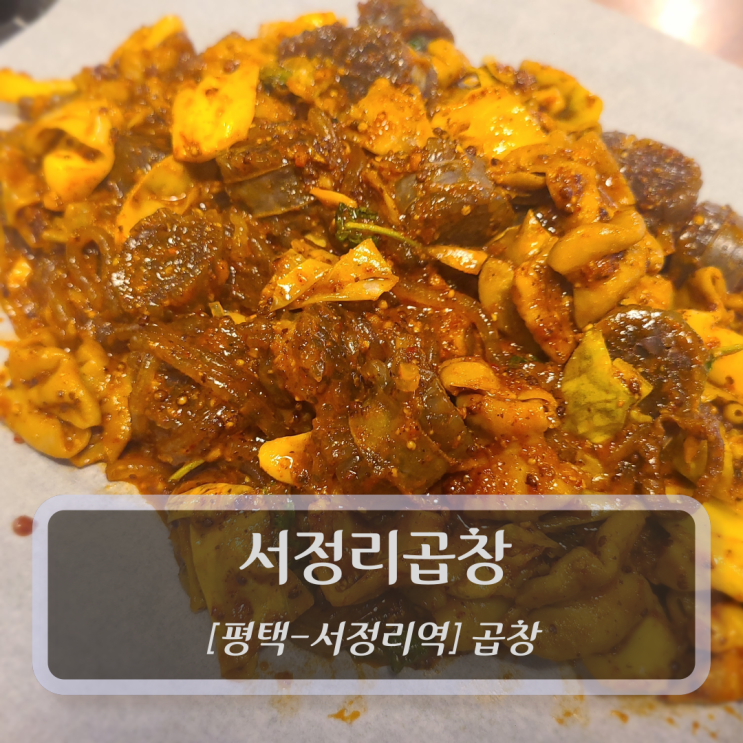  [평택-서정리역, 곱창] 서정리곱창