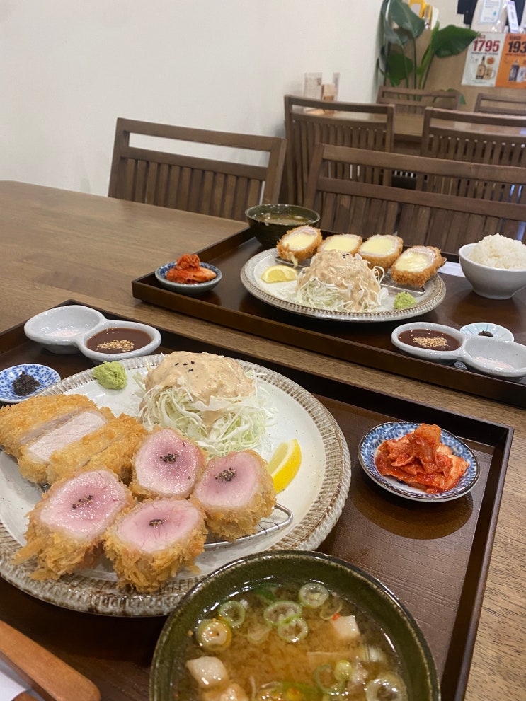  익산 돈가스 맛집 부송동 고메윤 모듬카츠 치즈카츠 카츠산도까지. 익산 히레카츠 찐맛집