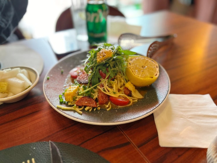  [인천 송도 센트럴파크역] 솔트 스테이크 - 생면 파스타 맛집, 초리조 알라치타라, 화이트라구 딸리아뗄레