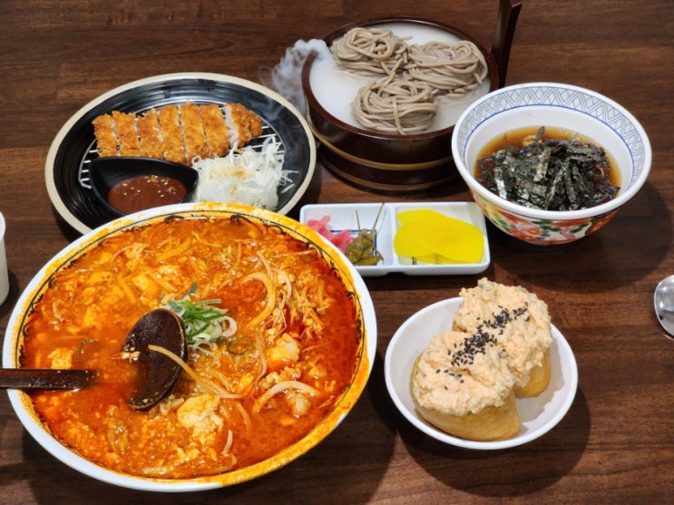  의왕 교통대 근처 돈까스, 자가제면 메밀소바 맛집 '삼동소바'