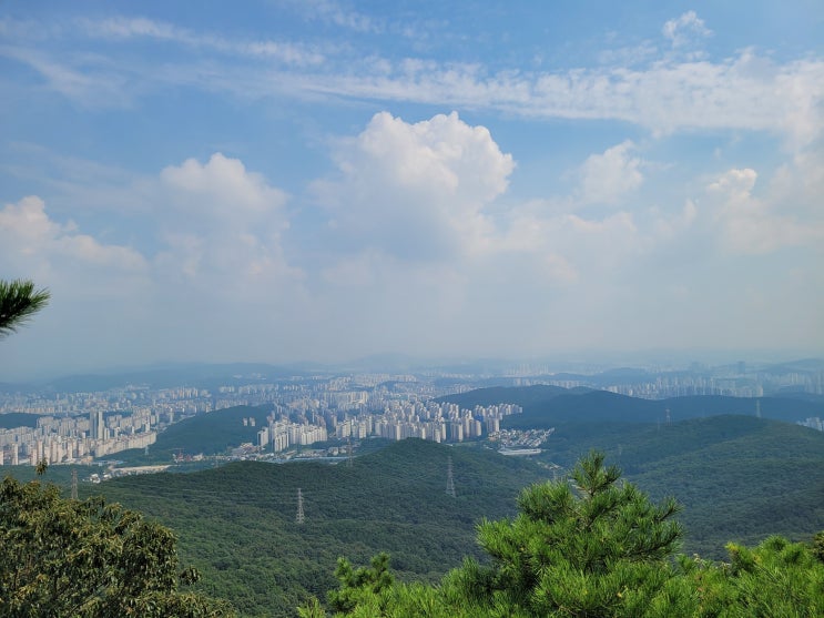 주말 광교산 하산 후 시골농원에서 보리밥정식으로 마무리 (내돈내산)