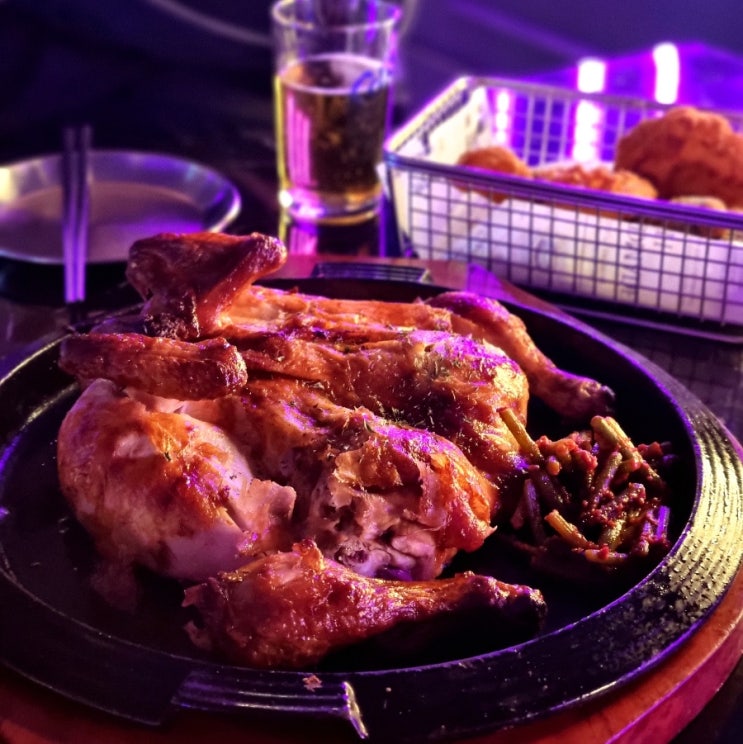  방이동 분위기 맛집 구도로통닭 라운지 힙하다 힙해