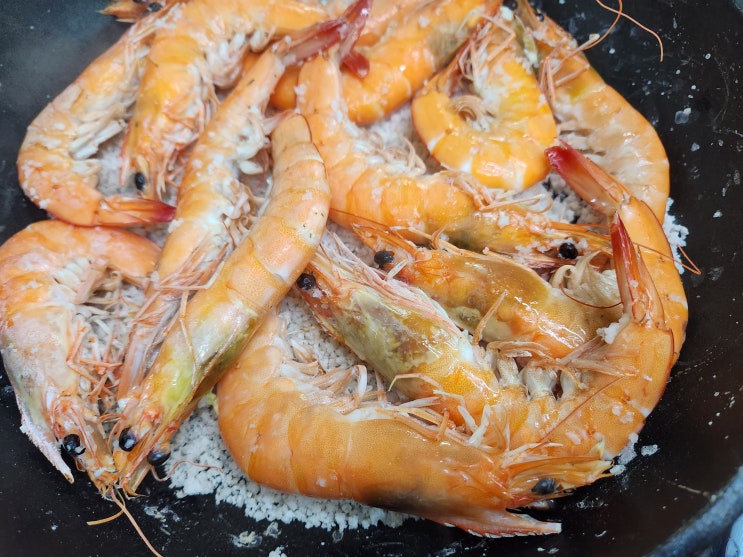 강서수산시장 수협 대하 생새우 1kg 가격 및 구매 후기!!
