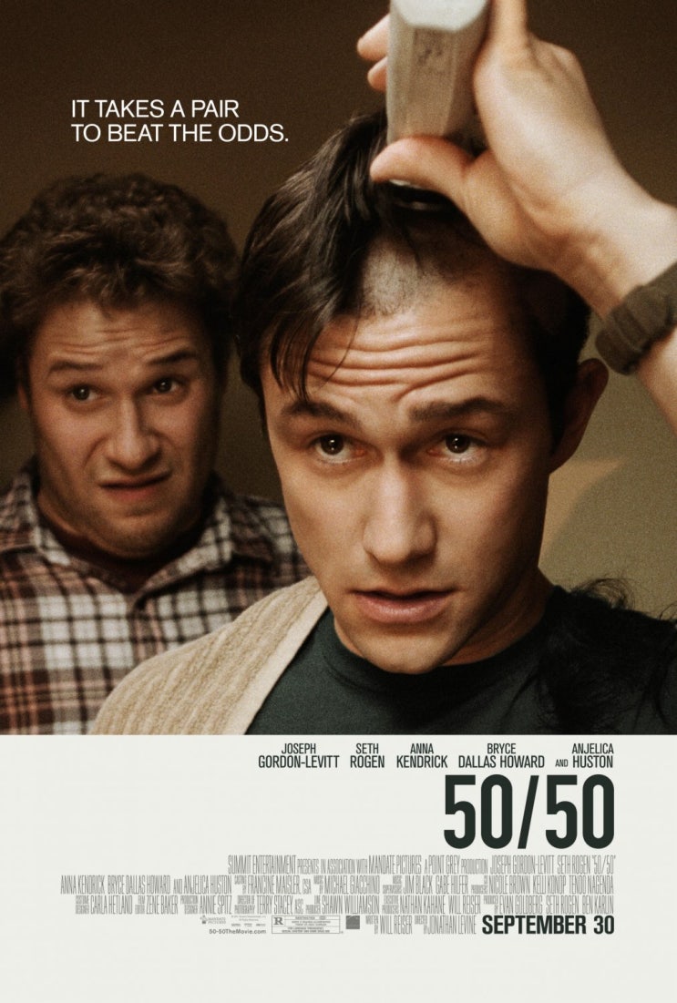  50/50(2011) - 살면서 맞닥뜨리는 50% 확률의 오만가지 일들