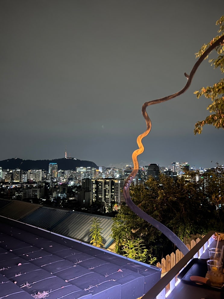  가을 밤 서울 야경 최고의 장소는 낙산공원 이었습니다.