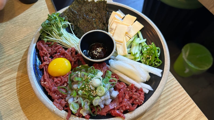  부천 신중동 육낙전, 육회탕탕이와 육전이 맛있는 식당(내돈내산)