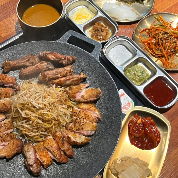  주차 가능한 신도림역 닭갈비 맛집, 고시정 볏짚 숯불 닭갈비