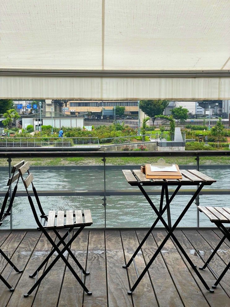 오사카 아침식사 카페 추천 '노스쇼어', 리버뷰 보며 브런치 즐기기