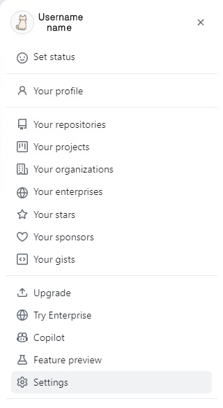  GitHub username 변경 방법