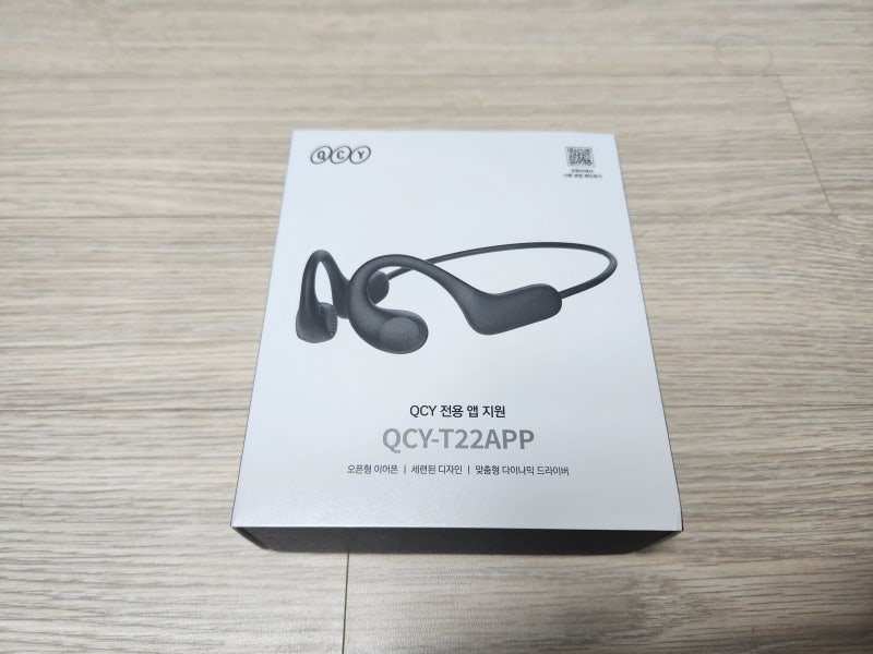 QCY T22 APP 큐씨와이 골전도 디자인 오픈형 무선 이어폰 후기