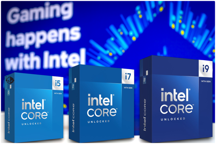 인텔 14세대 랩터 레이크 리프레시 CPU, 유럽 및 아시아 가격 유출