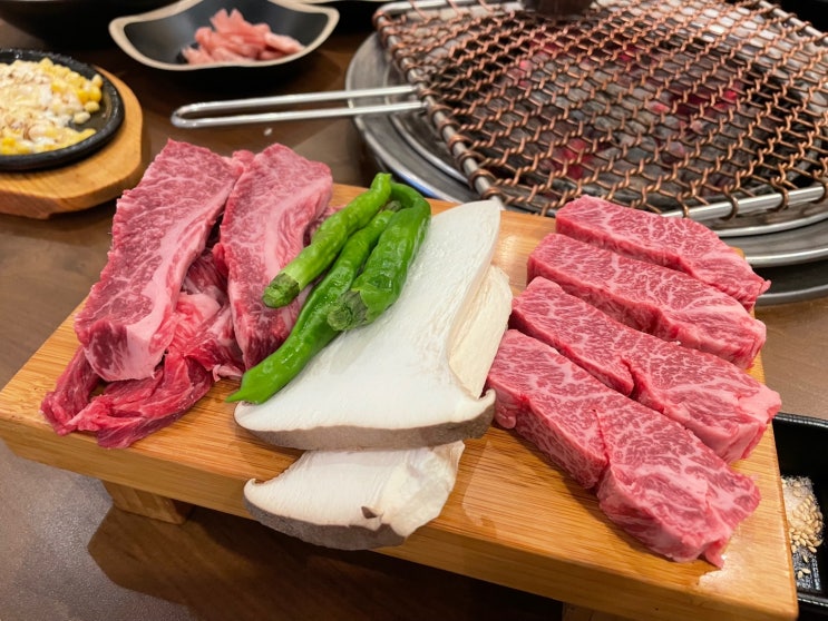  여수 여서동 국내산 참숯만 사용하는 한우 맛집 '숯에 미친 남자 '