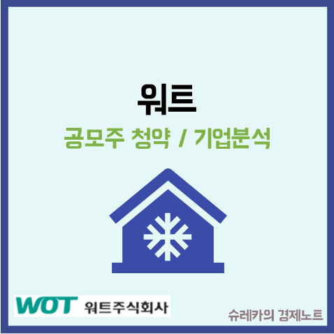  워트 공모주 상장 청약일정 수요예측