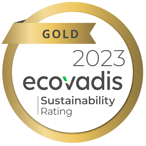 EcoVadis(에코바디스) 골드 메달 획득 - (주) 에이케이케이
