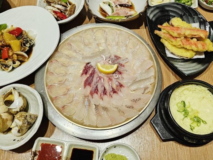 대구 불로동 맛집 한상바다 봉무본점 이시아폴리스 가족.단체모임 추천