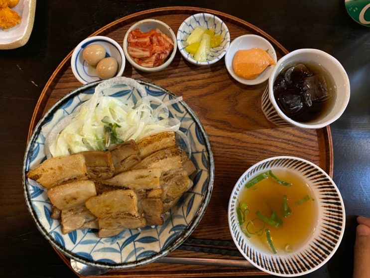대전 봉명동 유성온천역 맛집 일본식 덮밥 모쿠요비