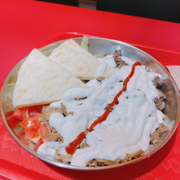  야채에 단탄지가 함께하는 건강식, 할랄가이즈(추천메뉴/가격)