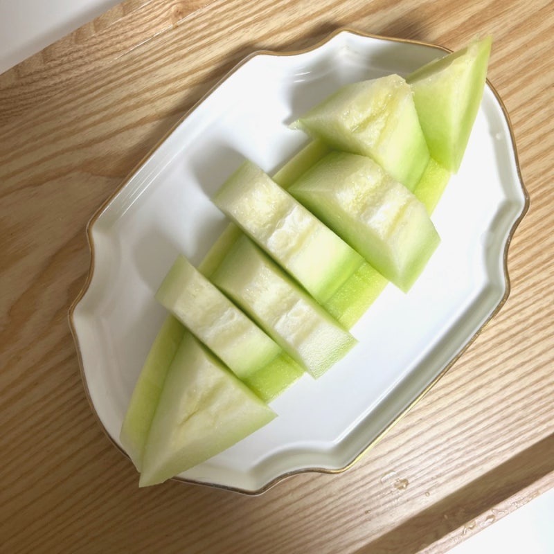 허니듀 멜론 : 허니듀 멜론 후숙 및 손질 방법, 허니듀 멜론 맛있게 먹는 법