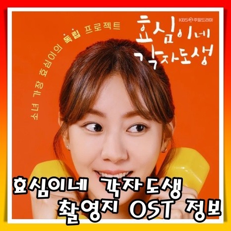  효심이네 각자도생 촬영지 OST 정보