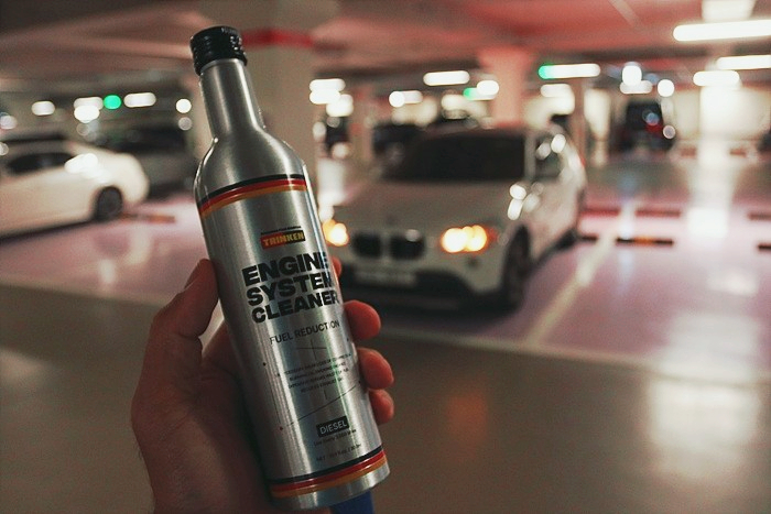 BMW X1 디젤 연료첨가제 트링켄 Trinken, 시내 연비 향상